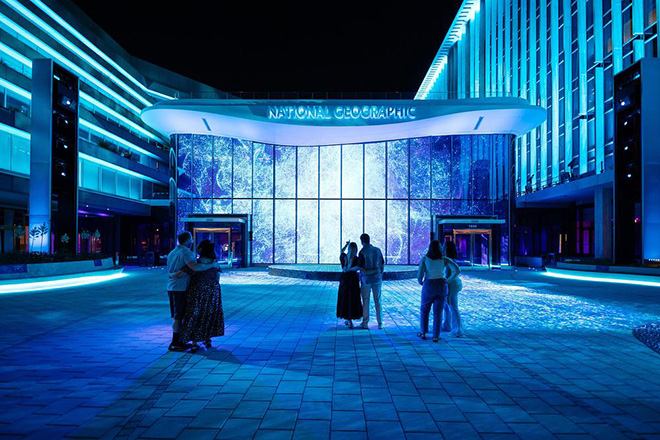 Wonders of Our World: Ocean at National Geographic Museum of Exploration. Photo credit: Moment Factory