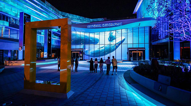 Wonders of Our World: Ocean at National Geographic Museum of Exploration. Photo credit: Moment Factory