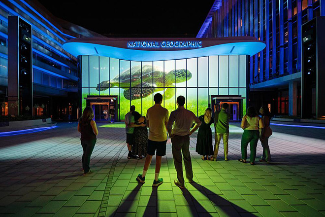 Wonders of Our World: Ocean at National Geographic Museum of Exploration. Photo credit: Moment Factory