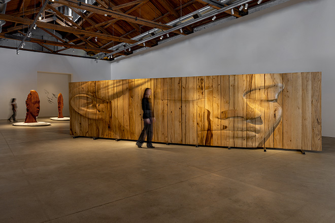 Jaume Plensa - Beyond Silence, GRAY, Chicago, installation view. Photo credit: Evan Jenkins Jaume Plensa - Beyond Silence, GRAY, Chicago, installation view. Photo credit: Evan Jenkins