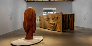 Jaume Plensa - Beyond Silence, GRAY, Chicago, installation view. Photo credit: Evan Jenkins