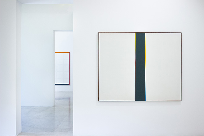 Veduta della mostra Claudio Verna. La luce è un luogo presso Villa delle Rose, Bologna  MAMbo - Museo d'Arte Moderna di Bologna| Settore Musei Civici | Comune di Bologna. Courtesy LABS Contemporary Art