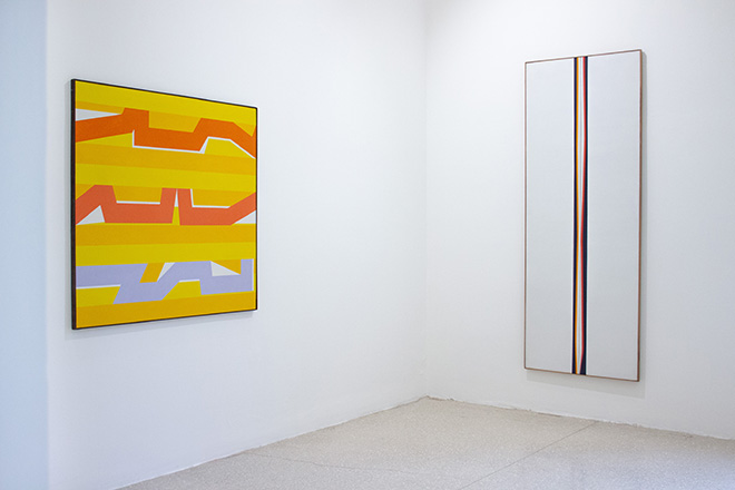 Veduta della mostra Claudio Verna. La luce è un luogo presso Villa delle Rose, Bologna  MAMbo - Museo d'Arte Moderna di Bologna| Settore Musei Civici | Comune di Bologna. Courtesy LABS Contemporary Art
