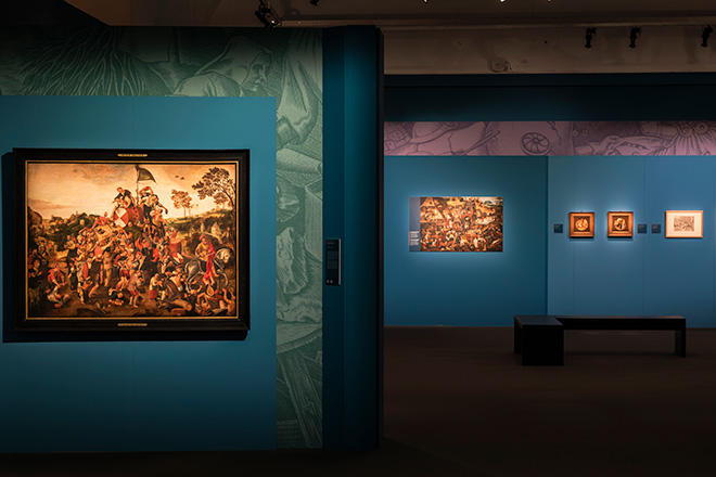 I BRUEGHEL - Le origini dei generi pittorici in Europa, installation view, Palazzo Reale. Photo credit: Sofia Brogi I BRUEGHEL - Le origini dei generi pittorici in Europa, installation view, Palazzo Reale. Photo credit: Sofia Brogi