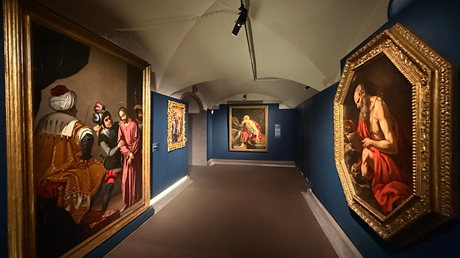 Artemisia Gentileschi a Firenze, installation view,  Museo degli Innocenti, Firenze
