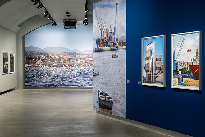 Anastasia Samoylova. Harbor, installation view, Gallerie d’Italia - Torino. Photo credit: Andrea Guermani