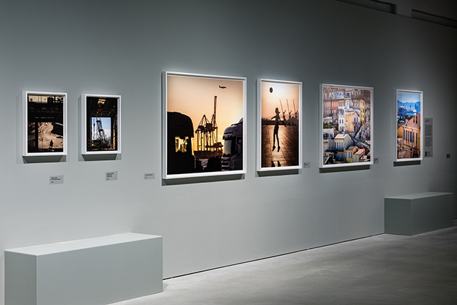 Anastasia Samoylova. Harbor, installation view, Gallerie d’Italia - Torino. Photo credit: Andrea Guermani