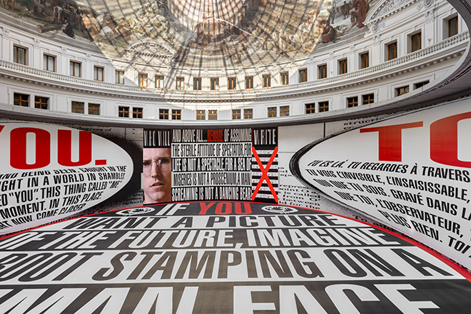 Barbara Kruger – “The History of Tears”