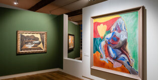ATELIER DEI MODERNI - Matisse, Braque, Picasso, Bacon, installation view, Reggia di Venaria. Photo credit: Andrea Guermani